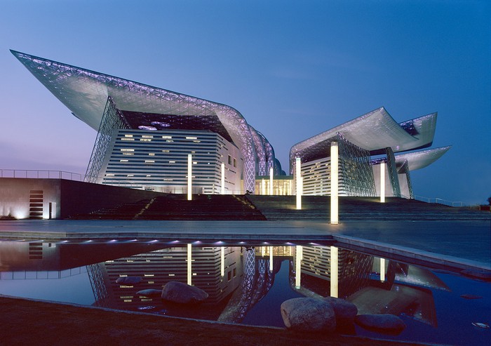Оперный театр Wuxi Grand Theatre в Китае