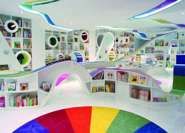 Kid’s Republic – увлекательный магазин детской книги в Пекине. Источник фото: designrulz.com