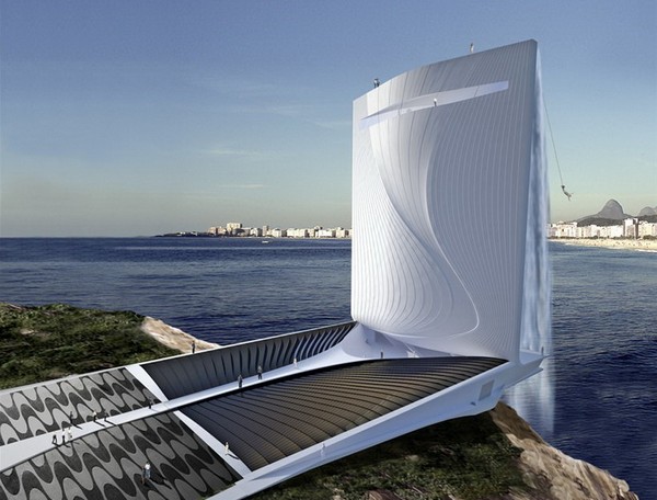 Solar City Tower – солнечная фабрика с водопадом