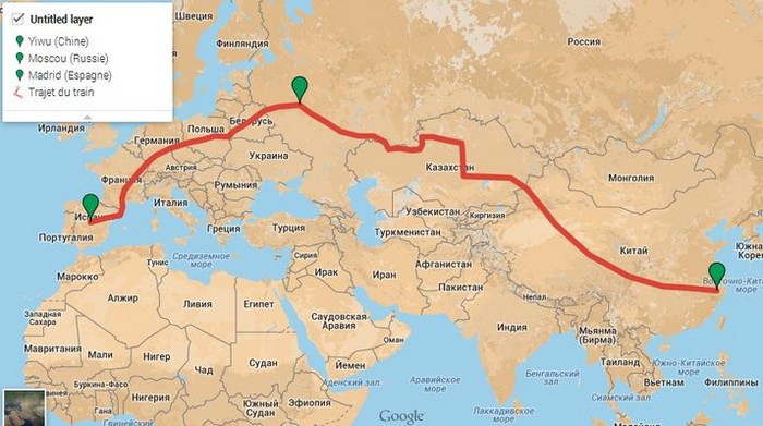 Новый Шелковый Путь - рекордно длинный железнодорожный маршрут