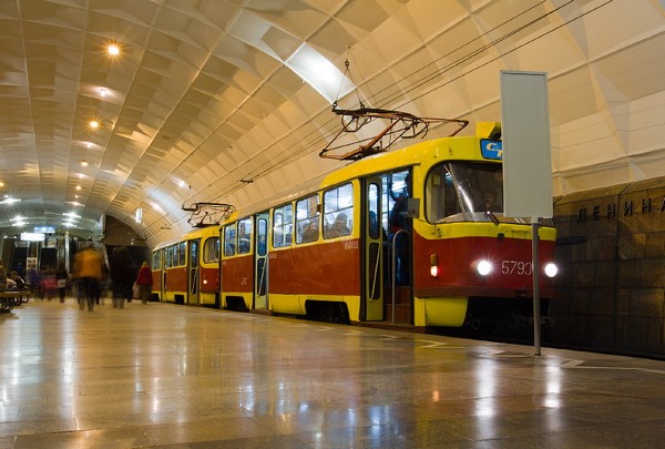 Подземный трамвай в районном центре. Кривой Рог
