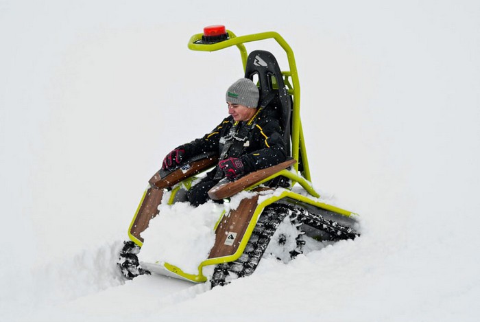 Ziesel – инвалидное кресло для гор и бездорожья