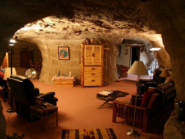 Пещерная гостиница Kokopelli Cave Bed and Breakfast в Нью-Мексико