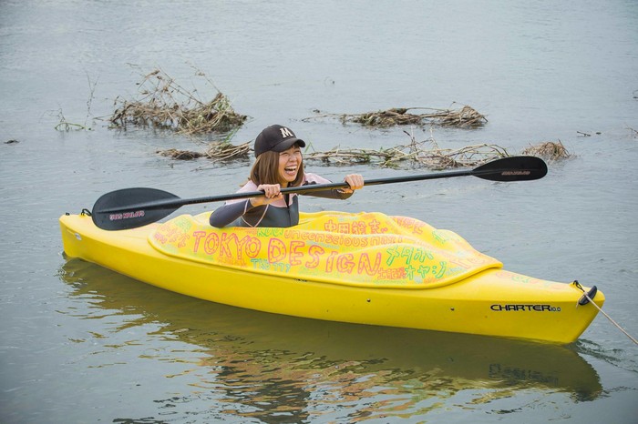 Vagina Kayak – лодка в виде влагалища японской художницы