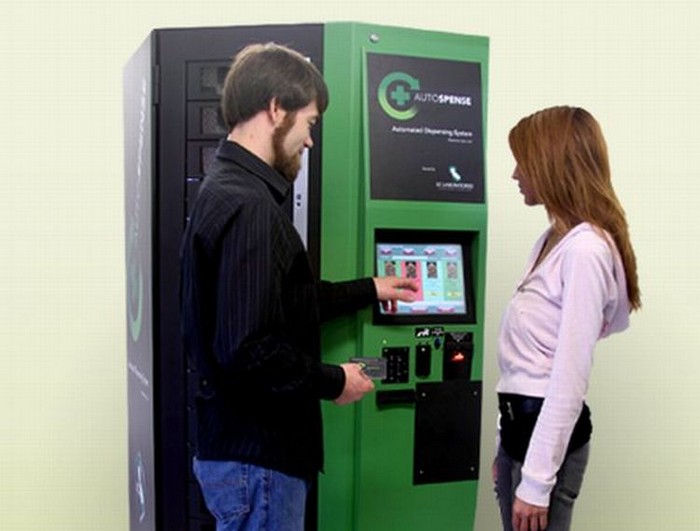 Autospense – автомат для продажи медицинской марихуаны