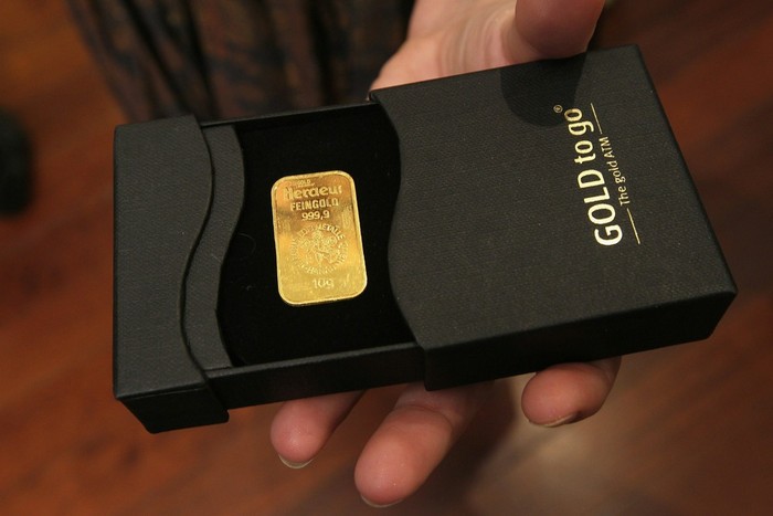 Gold to go – торговый автомат по продаже золотых слитков