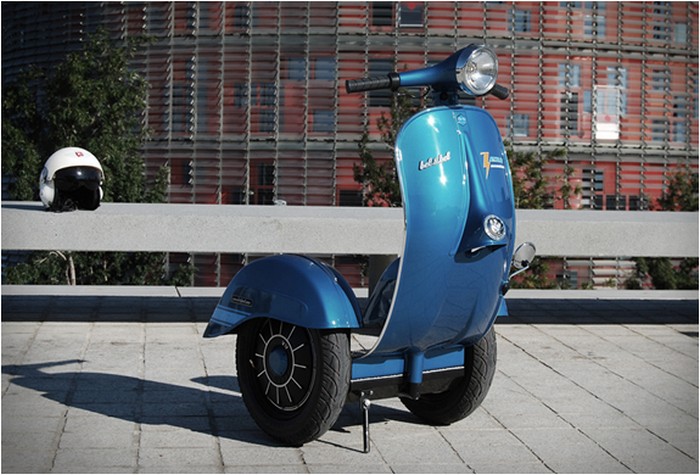 Zero Scooter – легендарный мотороллер Vespa в стиле Segway