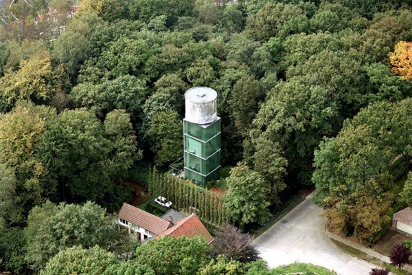 Woning Moereels – жилая водонапорная башня в Антверпене. Источник фото: bitrebels.com