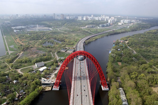 Живописный мост. Москва, Россия