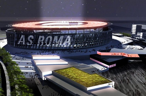 Stadio della Roma – футбольный Колизей в Риме. Источник фото: Woods Bagot