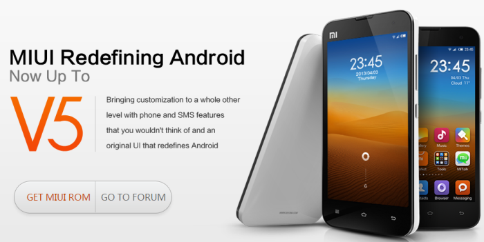 Прошивка MIUI на Android от компании Xiaomi
