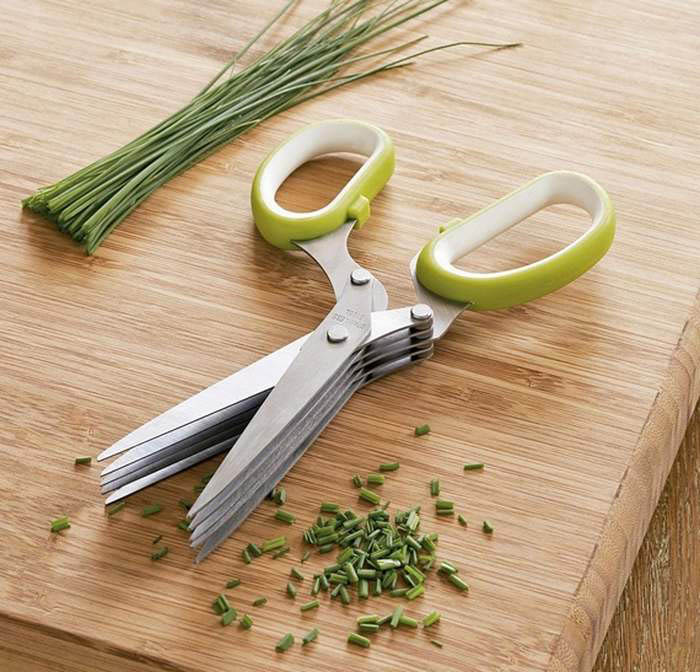 Удобные ножницы для зелени. 