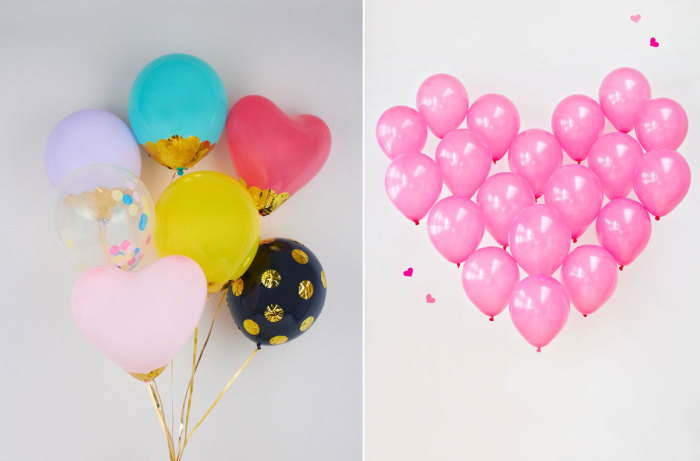 8 идей для украшения комнаты воздушными шариками