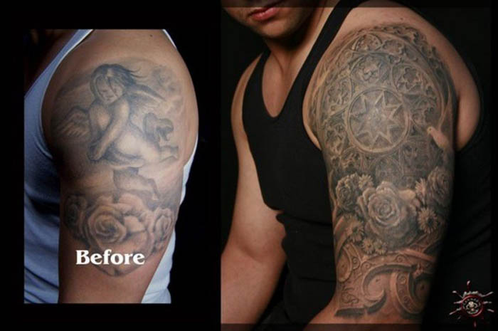 Заключенного липецкой колонии оштрафовали за татуировку в виде свастики