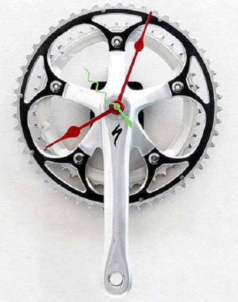 Часы из велосипедной системы