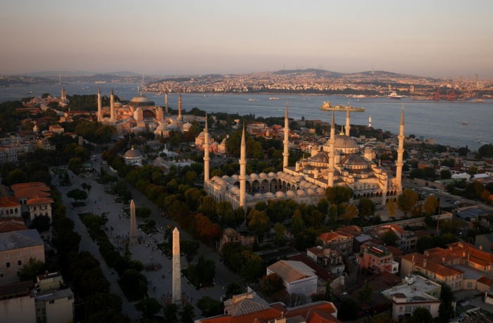 Турецкие мечети в Стамбуле.