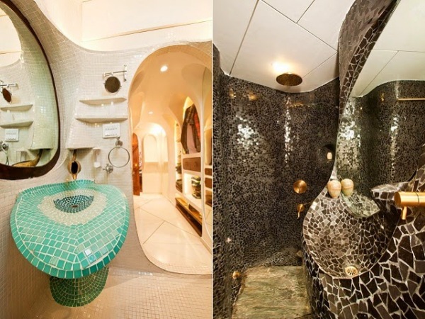 Современный дизайн интерьера ванных комнат от The White Room.