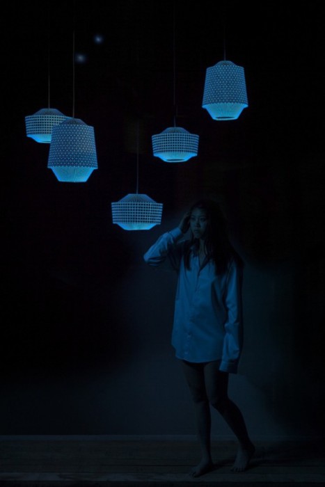 Необычный дизайн светильников-ночников от голландской студии.