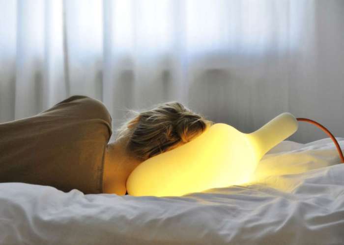 Лампа-подушка: концепция мягкого света от Simon Frambach.