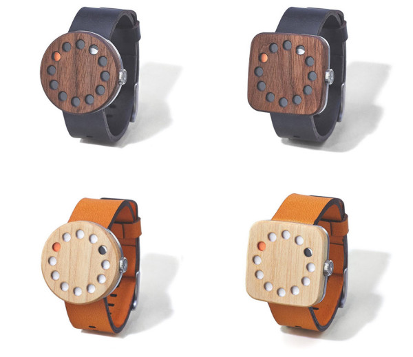 Модели часов из новой линии “Wood Watch”. 