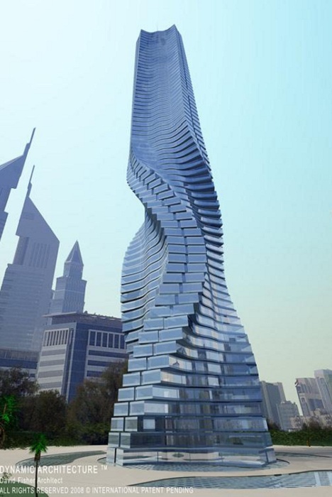В ОАЭ построят Вращающуюся башню (Rotating Tower).