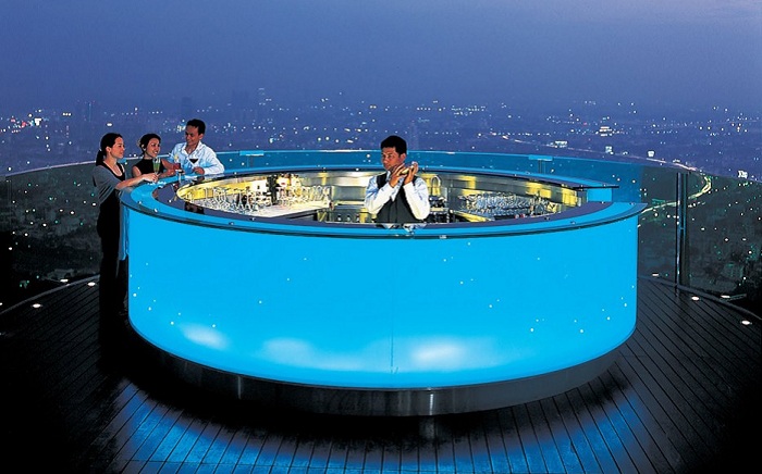 Sky Bar - одно из самых элитных заведений Бангкока.