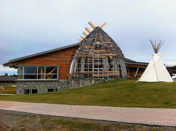 Культурный центр индейцев кри в Канаде.