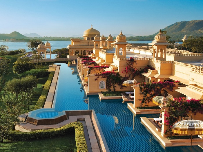 Oberoi Udaivilas - роскошный отель в Индии.