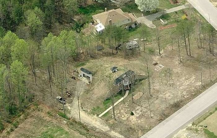 «Земляной» эко-дом в штате Мэриленд, США.
