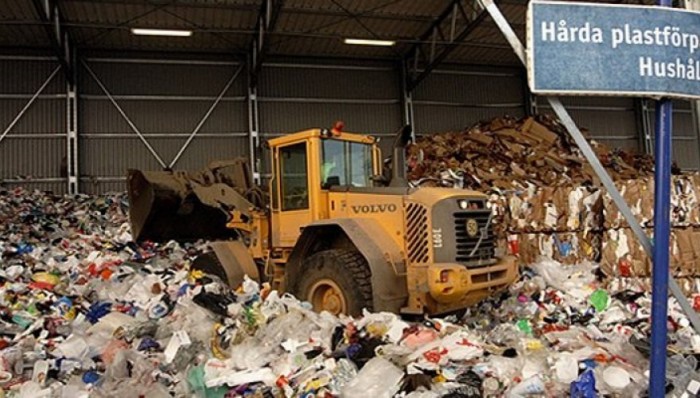 В Швеции только 7% мусора оказывается на свалке.