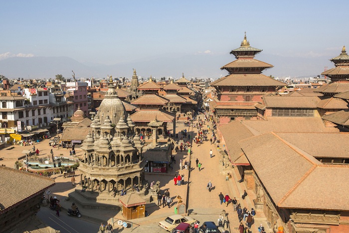 Бывшие архитектурные памятник Непала.
