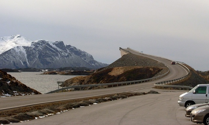 Атлантик Роад - живописная дорога в Норвегии.