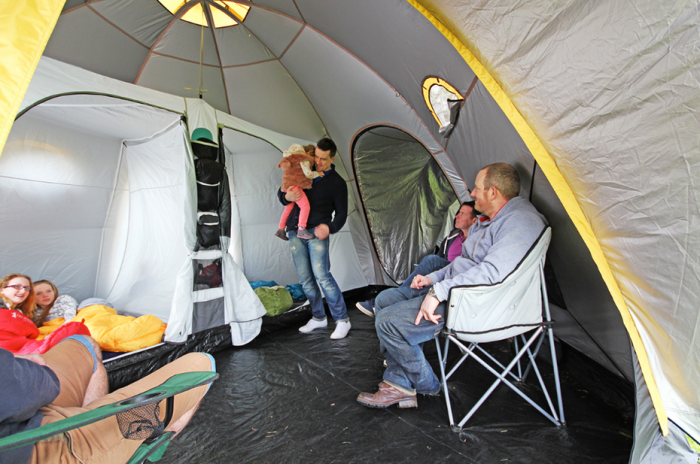 POD Tents Maxi - 8-местная палатка.