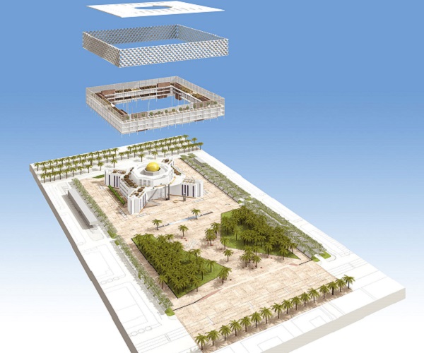 King Fahad National Library. Концепт здания.