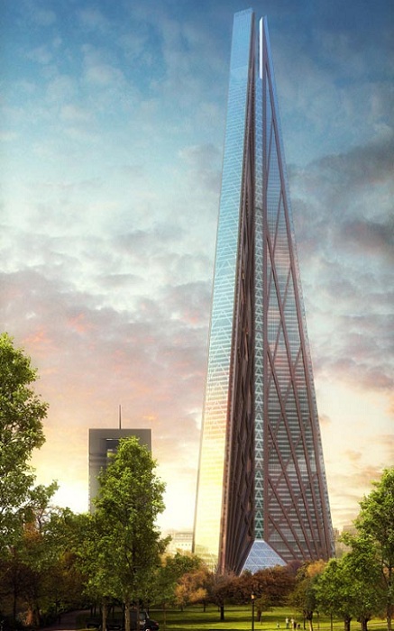 Архитектурный проект фирмы Foster+Partners.