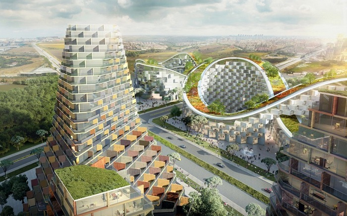 Istambul Summits - концепция жилого комплекса в Стамбуле.