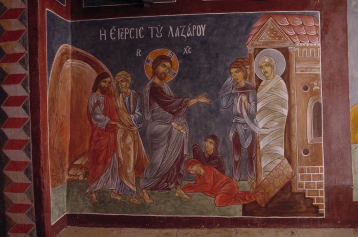 Роспись в византийском стиле.