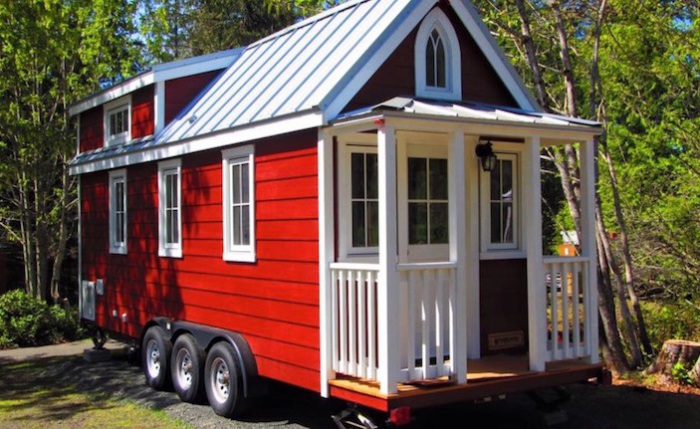 Tiny House - домик для отдыха на выходных.