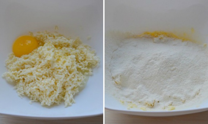 Рецепт сырного печенья.