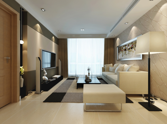 Традиционный вариант оформления гостиной комнаты, который позволит наполнить комнату атмосферой покоя и релаксации.