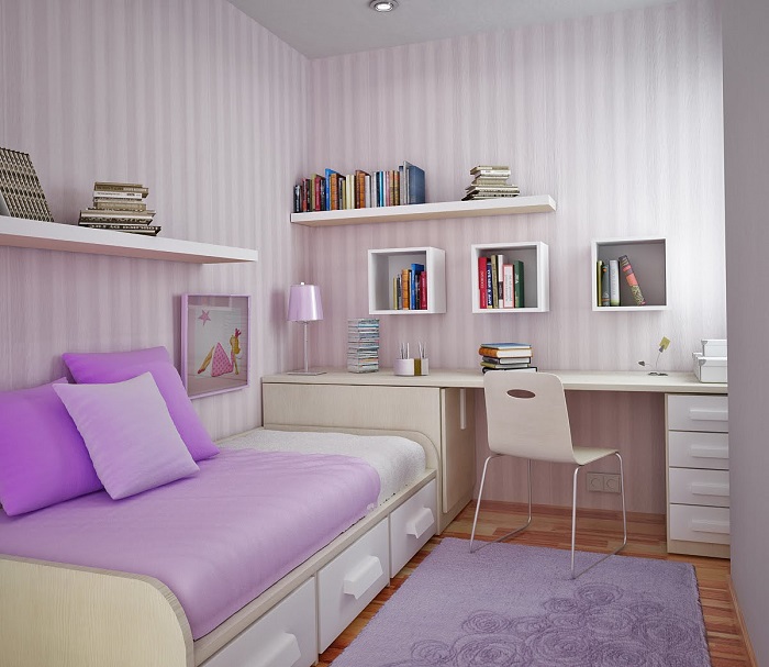 Системы хранения считаются важным элементом при оформлении любой комнаты в минималистском стиле.