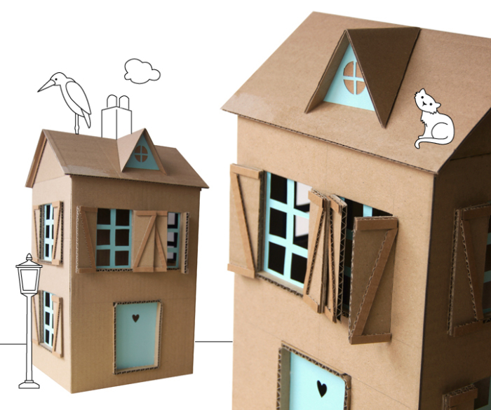Как сделать домик для кукол своими руками из коробок: пошаговая инструкция | hb-crm.ru