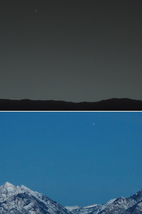 Впечатляющие снимки с двух разных планет Солнечной системы.