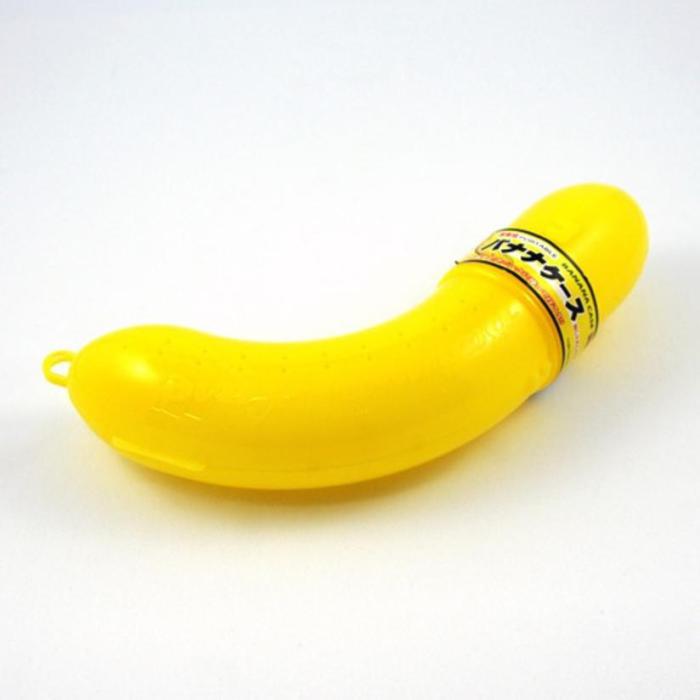 Пластиковый банановый футляр. 