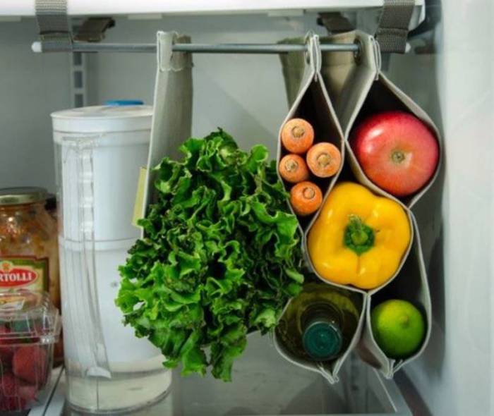 Удобные и полезные карманы для любого холодильника.