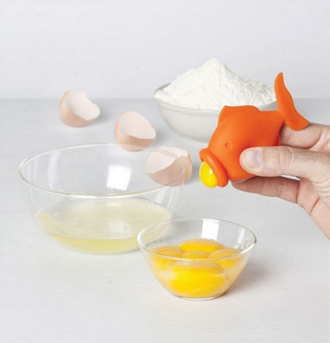 Goldfish Egg Separator для, как все говорят, куриных яиц.