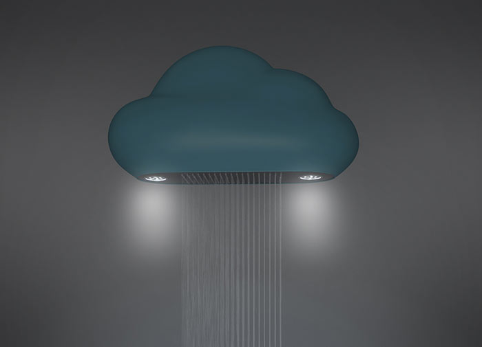 Nube Shower Head с подсветкой.