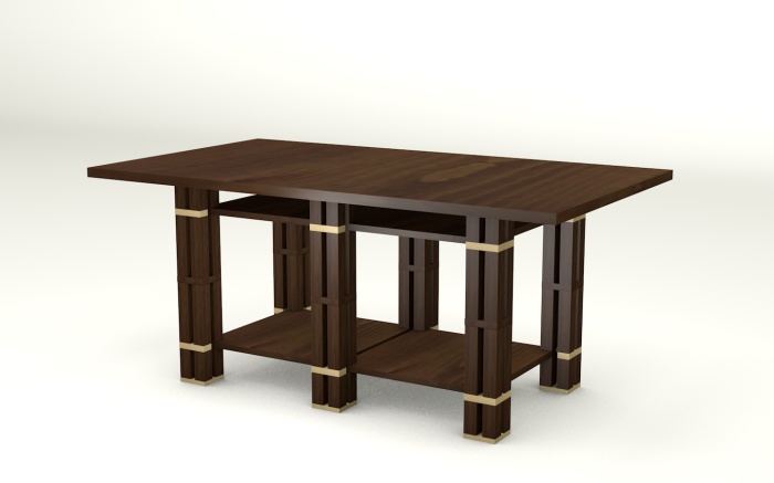Обеденный стол классический - мебельный конструктор Д-Тек