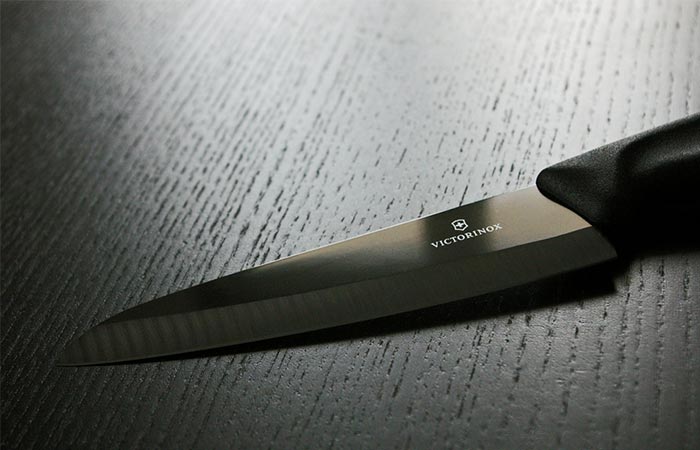 Новый керамический нож.