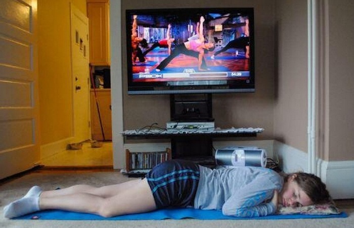 Полезно и просто: упражнения во время просмотра телевизора.